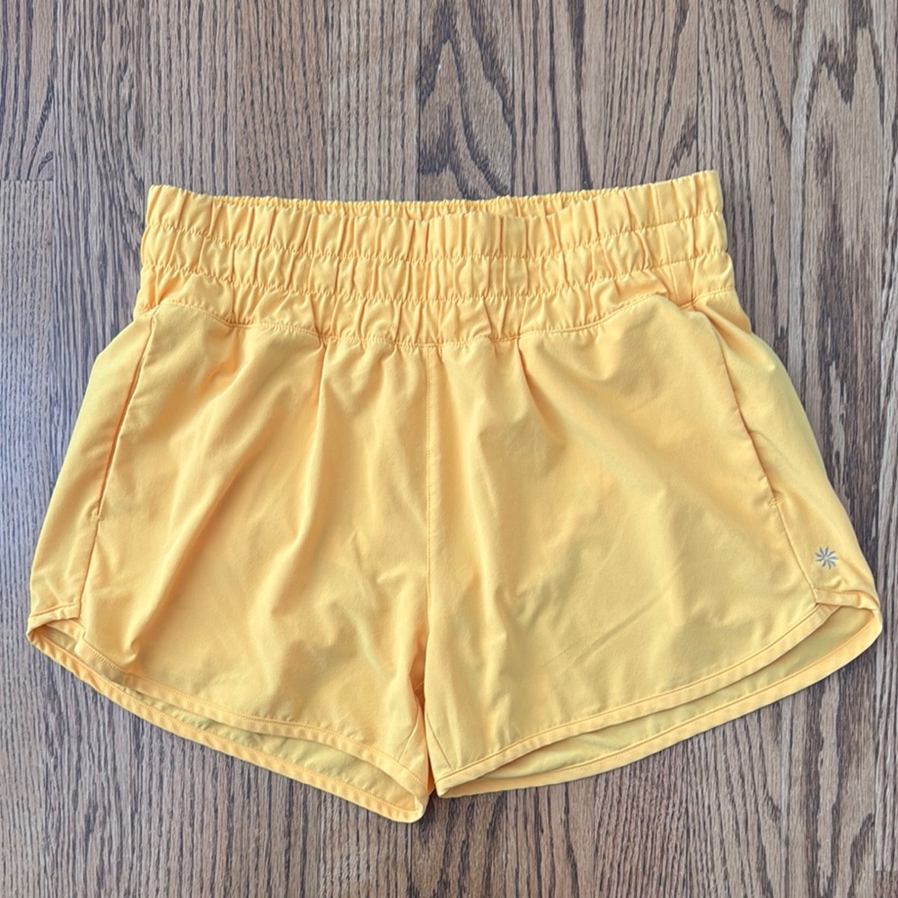 Athleta Girl’s Yellow Athletic Shorts